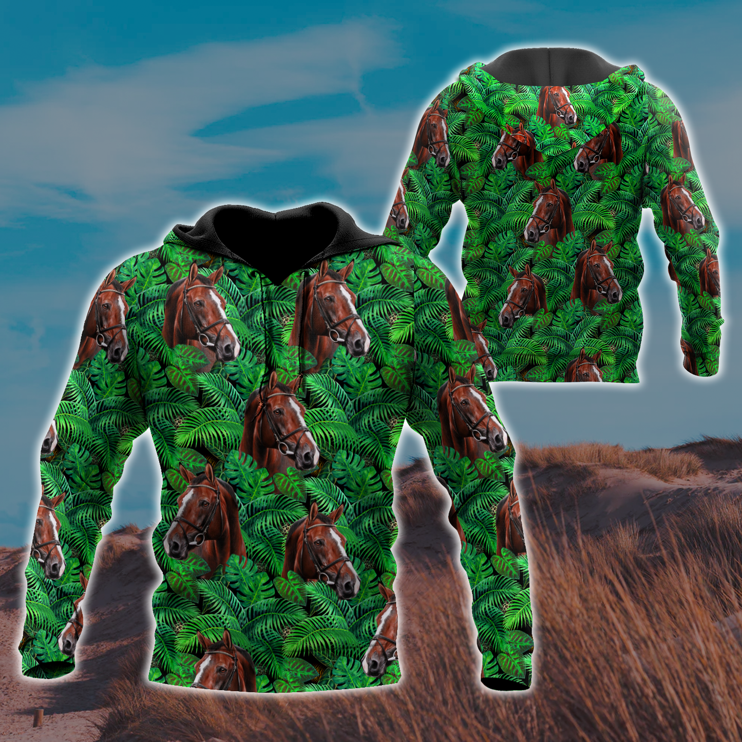 Premium Horse 3D All Over Printed Unisex Shirts