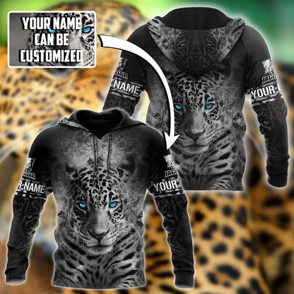 Jaguar Persionalized Your Name 3D All Over Printed Shirts KT