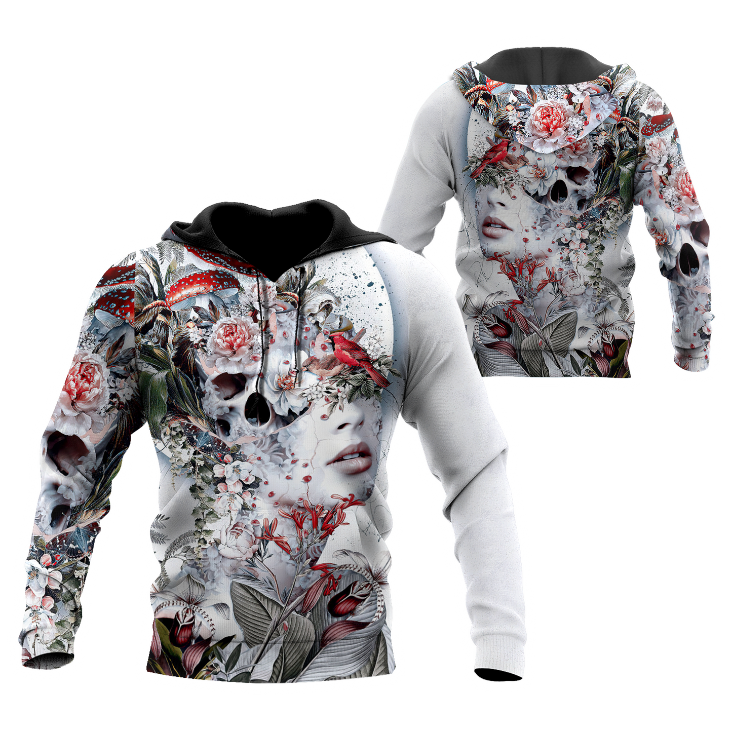 Customize Name Tattoo Skull Hoodie For Men And Women SN29052101