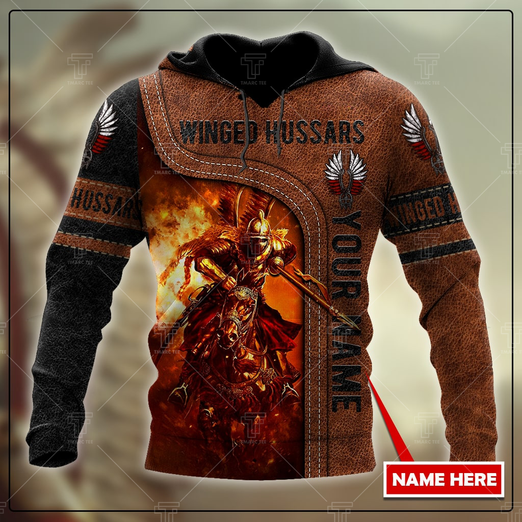 Premium Winged Hussars Best Custom name 3D Printed Shirts
