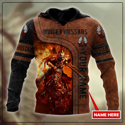 Premium Winged Hussars Best Custom name 3D Printed Shirts