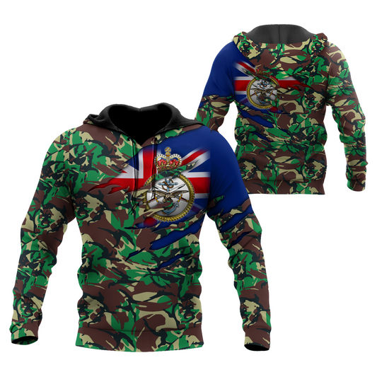 British Veteran 3D Printed shirts