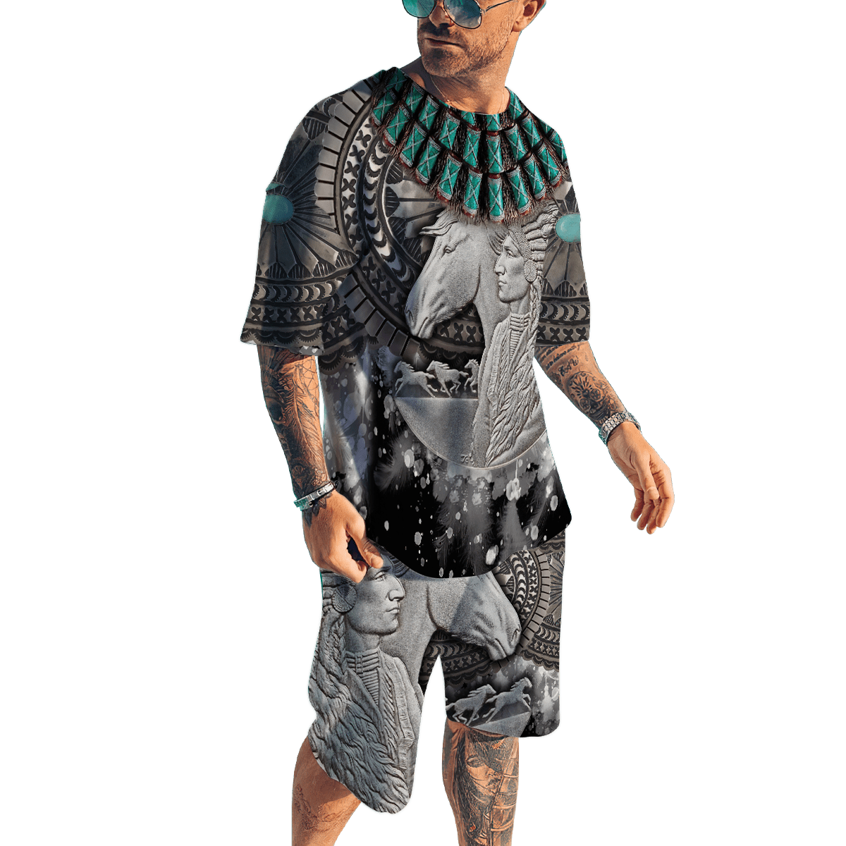Native American 3D All Over Printed Unisex Shirts