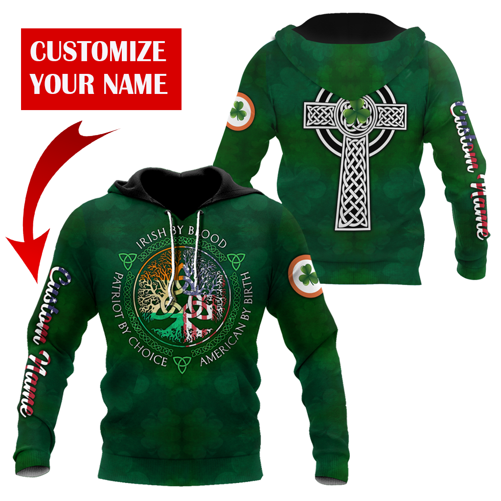 Personalized Irish Saint Patrick's Day 3D All Over Printed Shirts For Men And Women TN