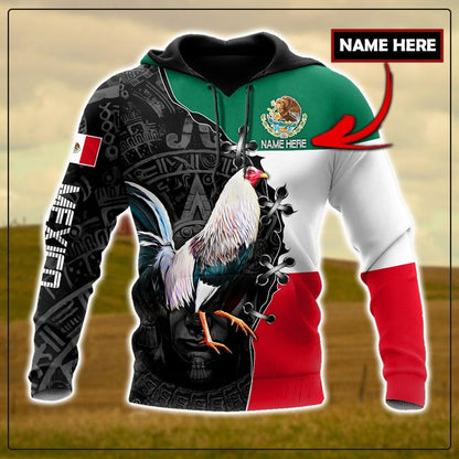 Personalized Mexican Rooster 3D Printed Unisex Shirts TNA08052103VH