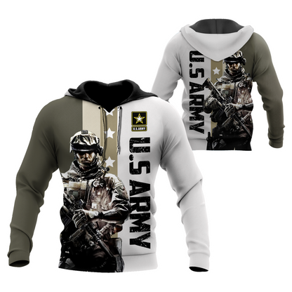 US Army 3D All Over Printed Hoodie SN24052105