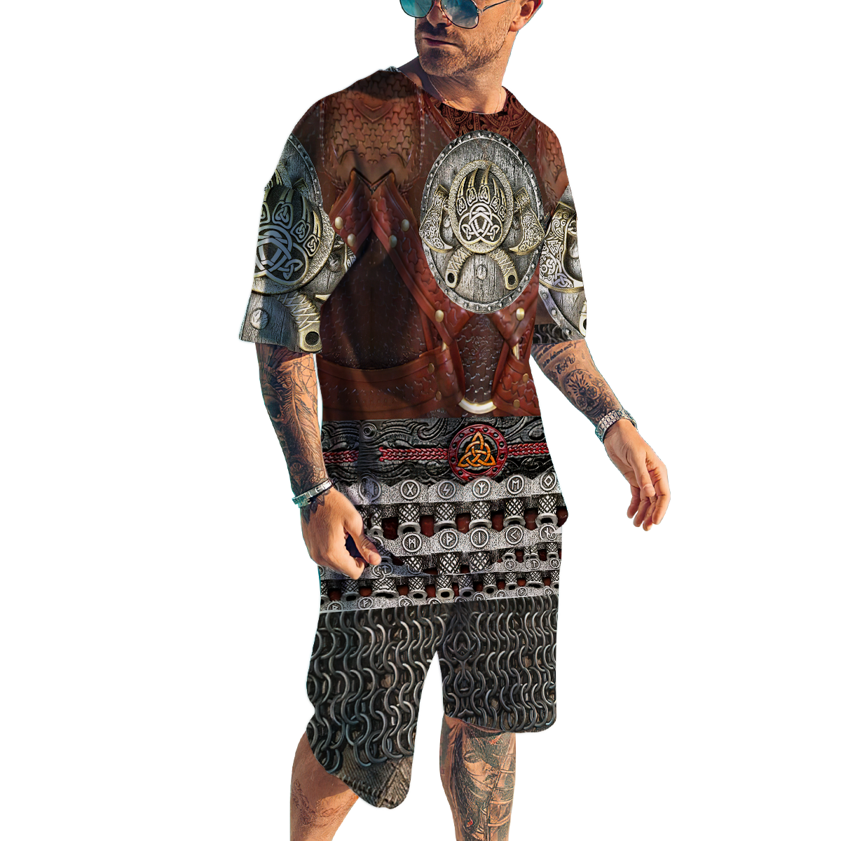 Viking Armor 3D All Over Printed Unisex Shirts