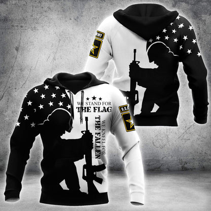 We Stand For The Flag - US Army 3D All Over Printed Shirts Pi12052101