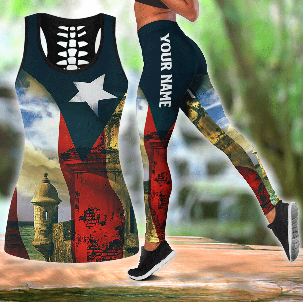 Customize Name Puerto Rico Combo Outfit