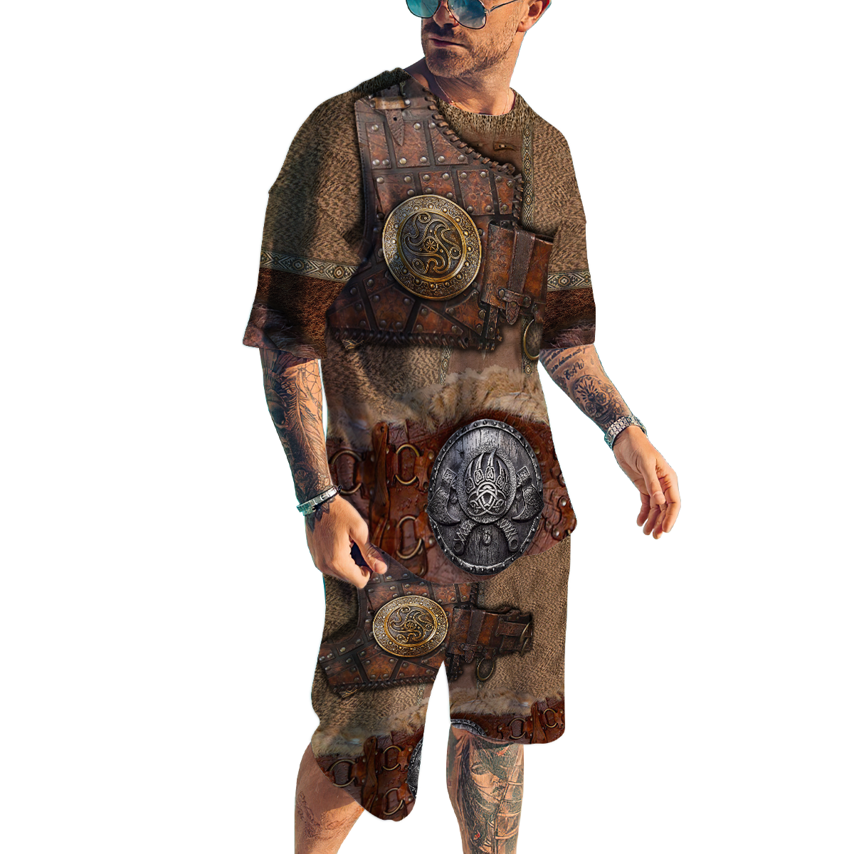 Viking Armor 3D All Over Printed Unisex Shirts