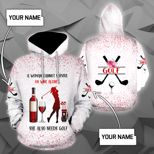 Custom Name XT Golf Lovers 3D Printed shirts MH16042103.S1