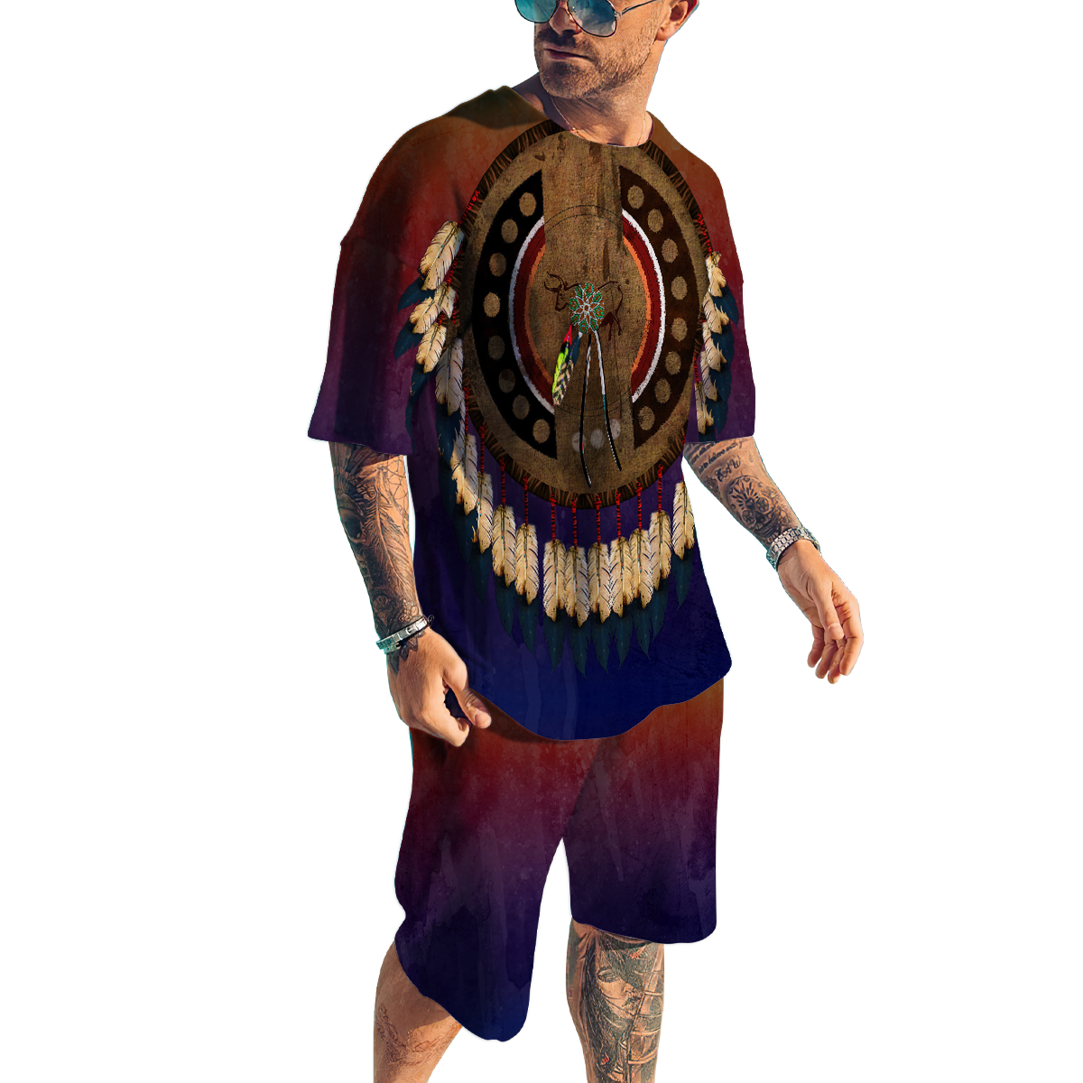 Native American 3D All Over Printed Unisex Shirts