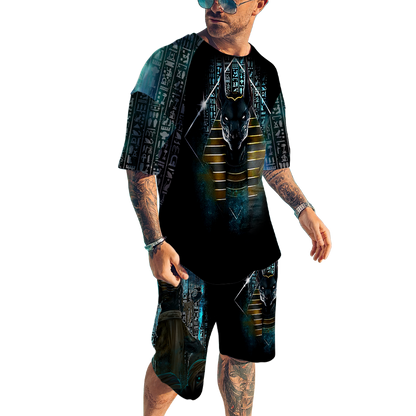 The God Of Egypt - Anubis 3D All Over Printed Unisex Shirts