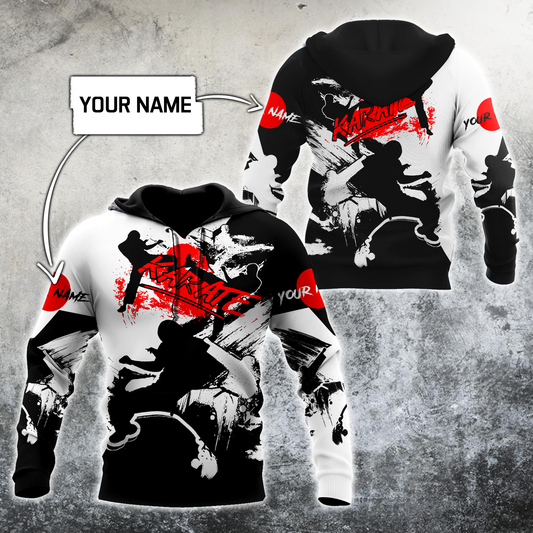 Customize Name Karate Stories Hoodie For Men And Women MH08032105