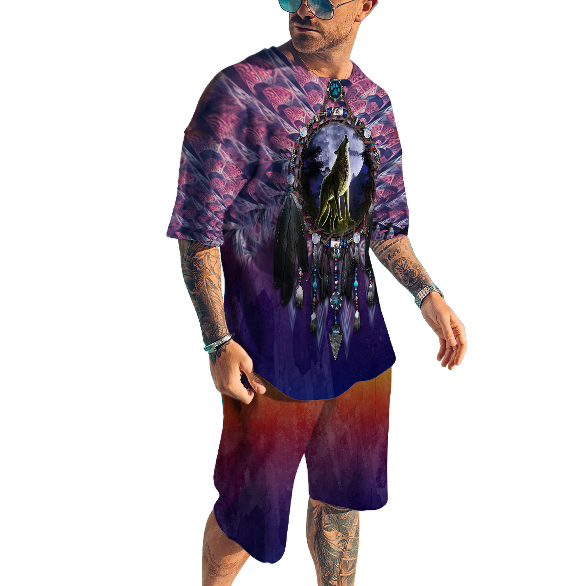 Native American 3D All Over Printed Unisex Shirts