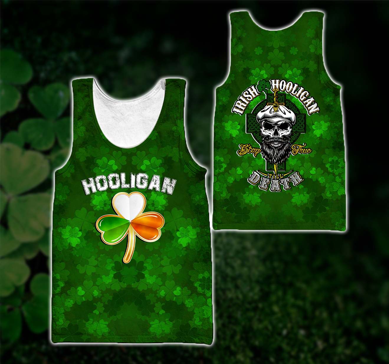 3D All Over Printed Irish St Patrick Day Unisex Shirts Custom Name XT MH17022102