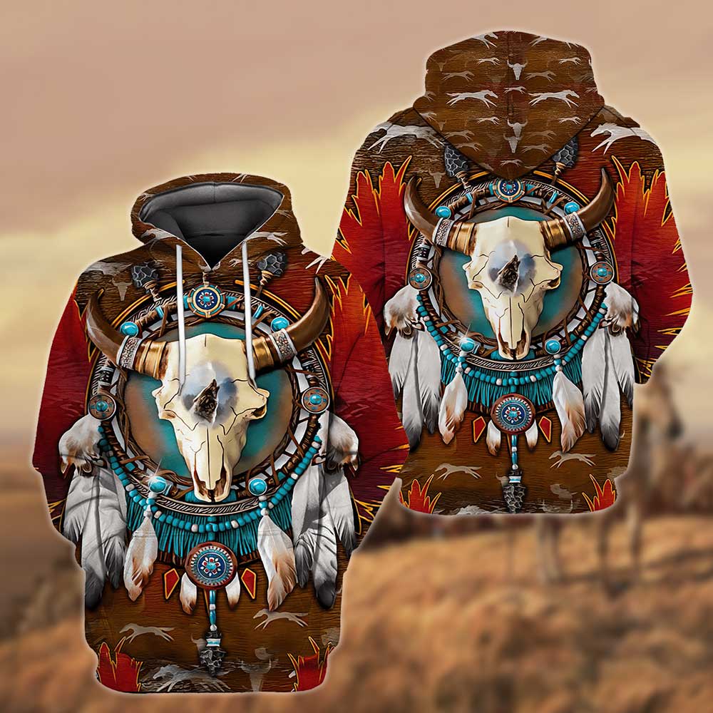Native American 3D All Over Printed Legging + Hoodie