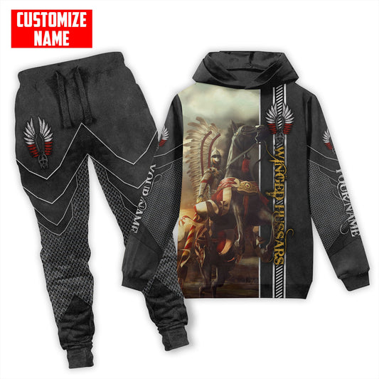 Premium Cavalry Winged Hussars Custom name Combo Hoodie Sweatpant