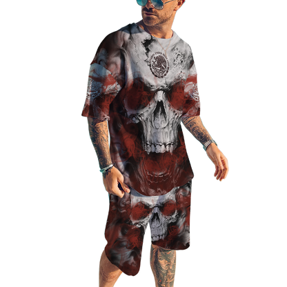 Mexican Skull 3D All Over Printed Unisex Hoodie