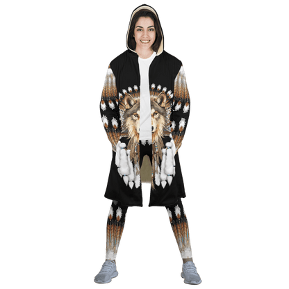 Native American 3D All Over Printed Legging + Cloak