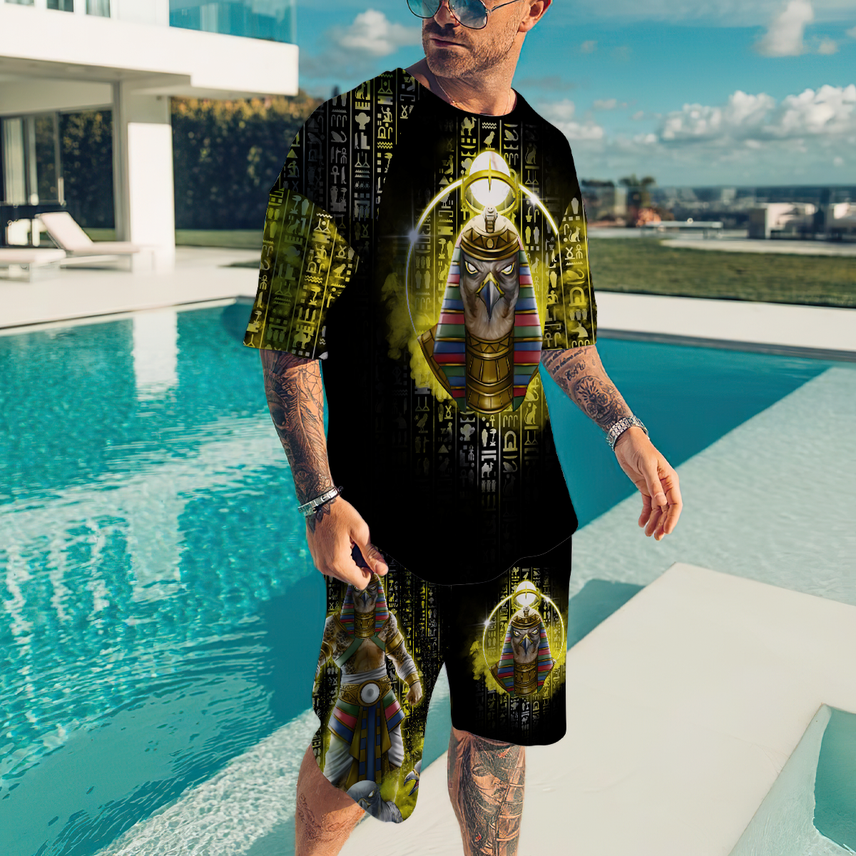The God Of Egypt - Ra 3D All Over Printed Unisex Shirts