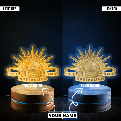 Personalized The Australian Army Led Night MH16032101