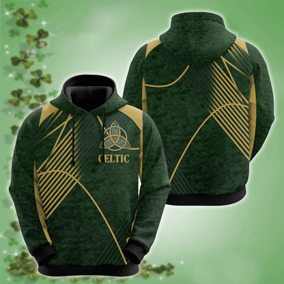Celtic Saint Patrick's Day 3D All Over Printed Unisex Shirt