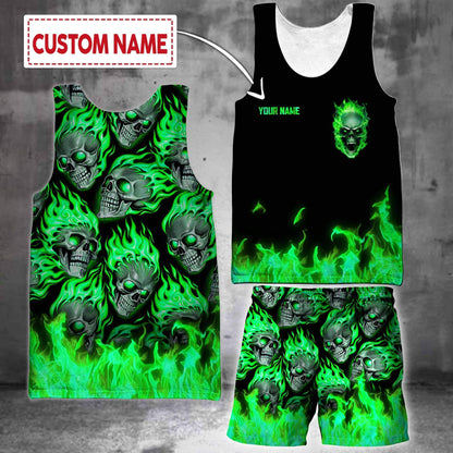Skull 3D All Over Printed Unisex Shirts