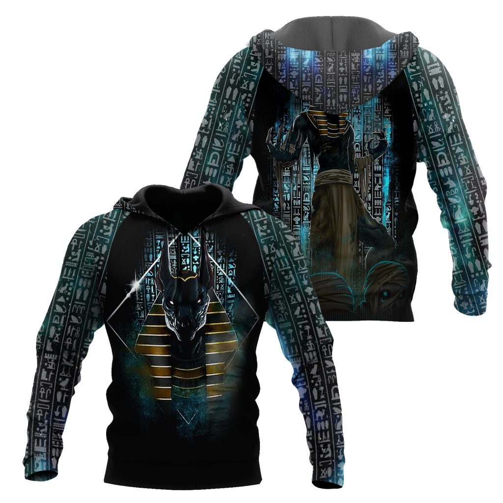 The God Of Egypt - Anubis 3D All Over Printed Unisex Shirts