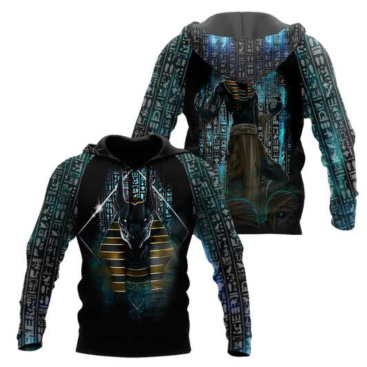 The God Of Egypt - Anubis 3D All Over Printed Unisex Shirts