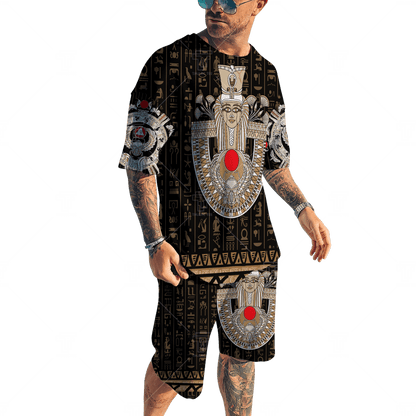 Ancient Egypt ver1 Painting Pattern 3D Tattoo Printed Shirts