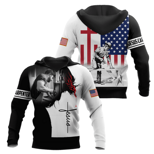 Premium Jesus Carpenter 3D All Over Printed Unisex