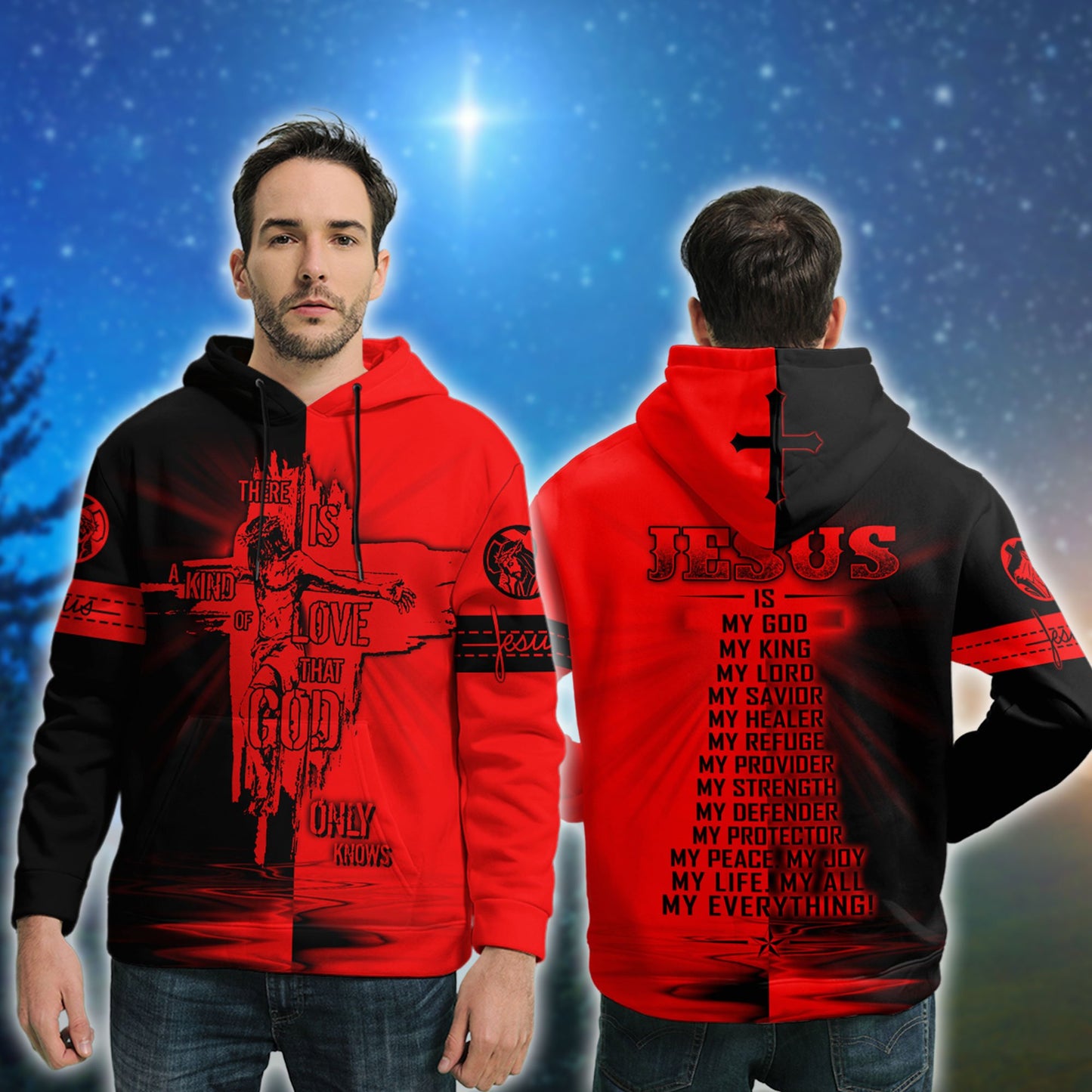 Jesus-There Is  A Kind Of Love That God Only Knows 3D All Over Printed Shirts