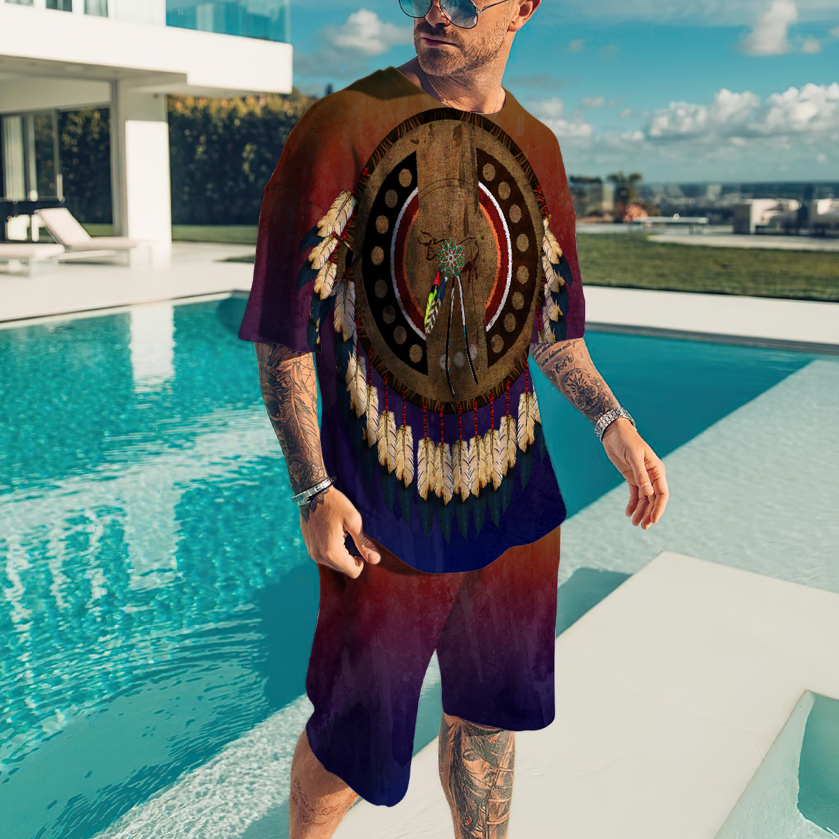 Native American 3D All Over Printed Unisex Shirts