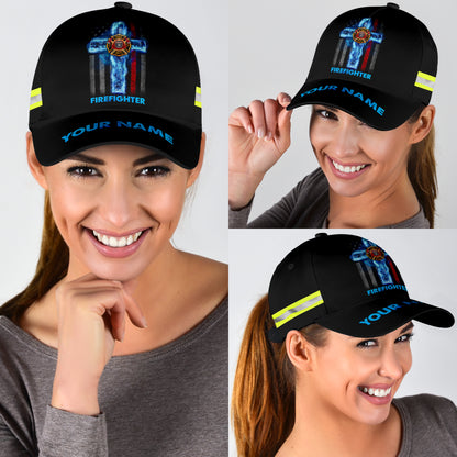 Customize Name Firefighter Classic Cap