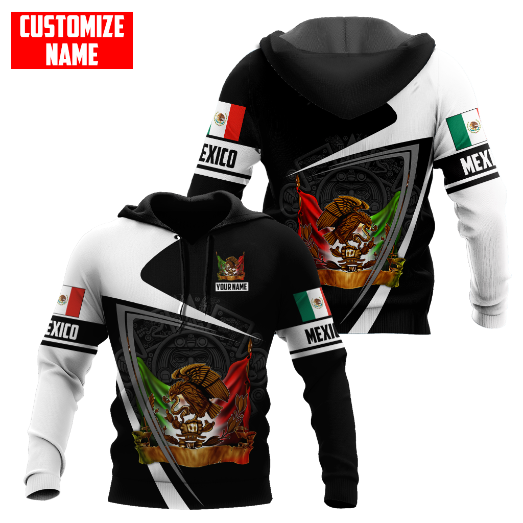 Personalized Name Mexico 3D All Over Printed Unisex Shirts