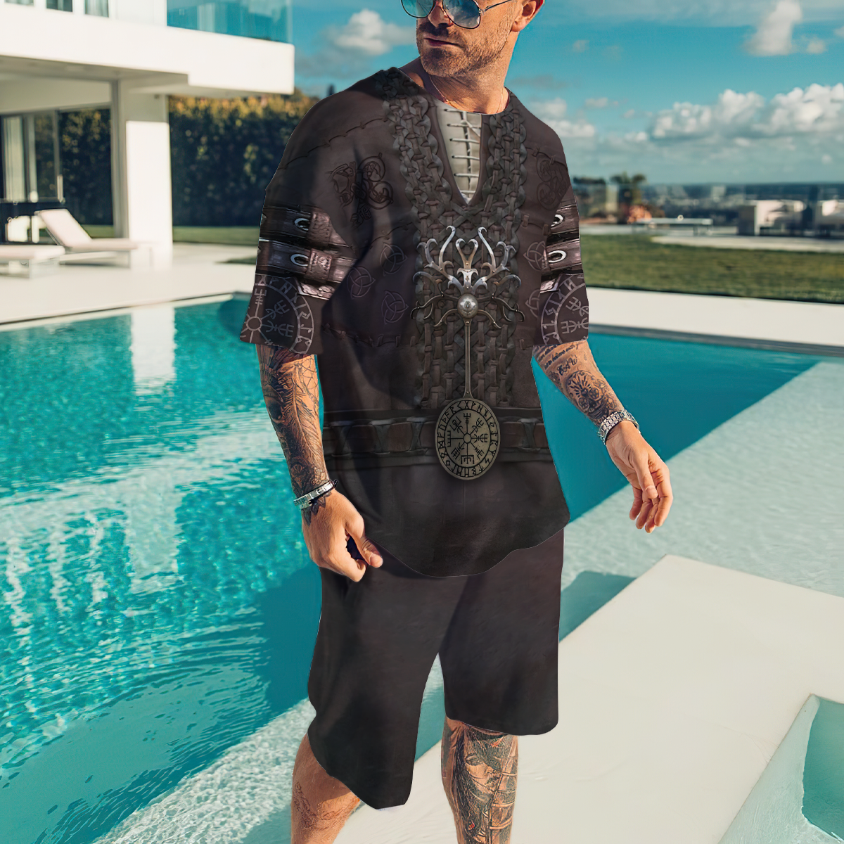 Viking Combo T-Shirt + Board Short