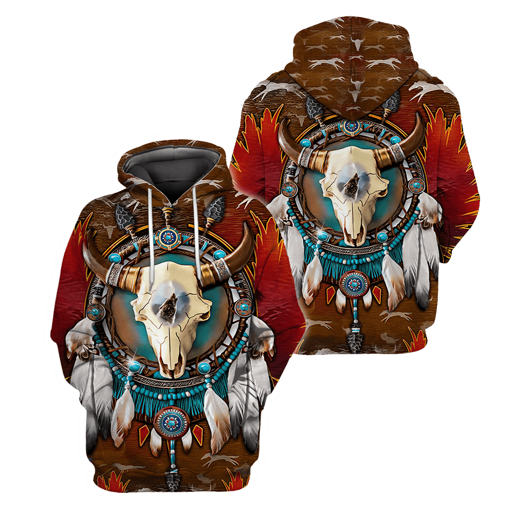 Native American 3D All Over Printed Legging + Hoodie