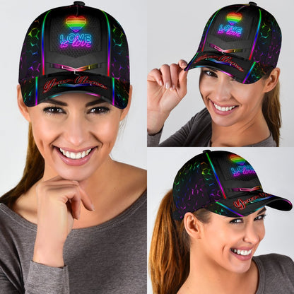 Custom Name XT Love is Love Cap MH24052105