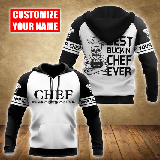 Custom Name Master Chef 3D All Over Printed Unisex Shirts