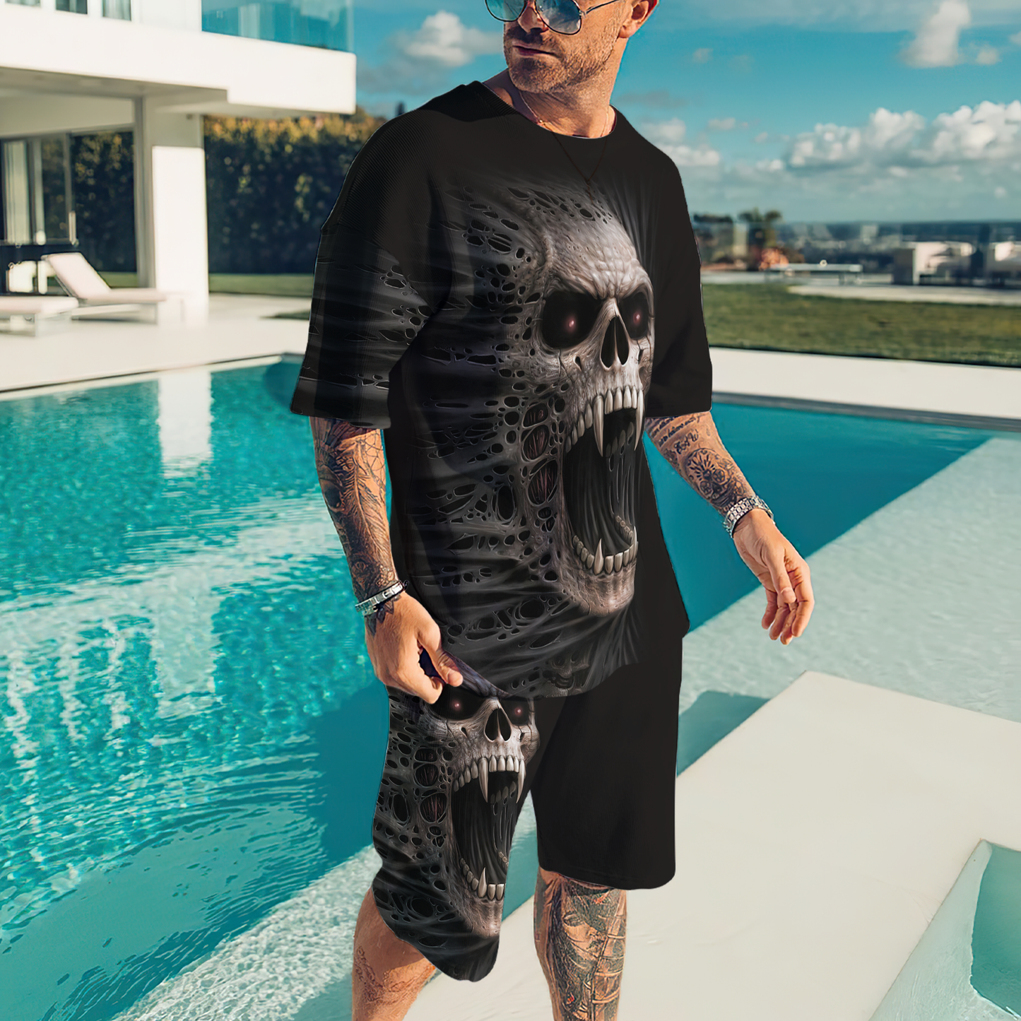 Skull Hoodie For Men And Women