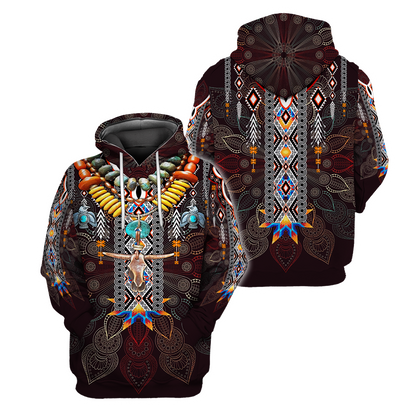 Native American 3D All Over Printed Unisex Shirts