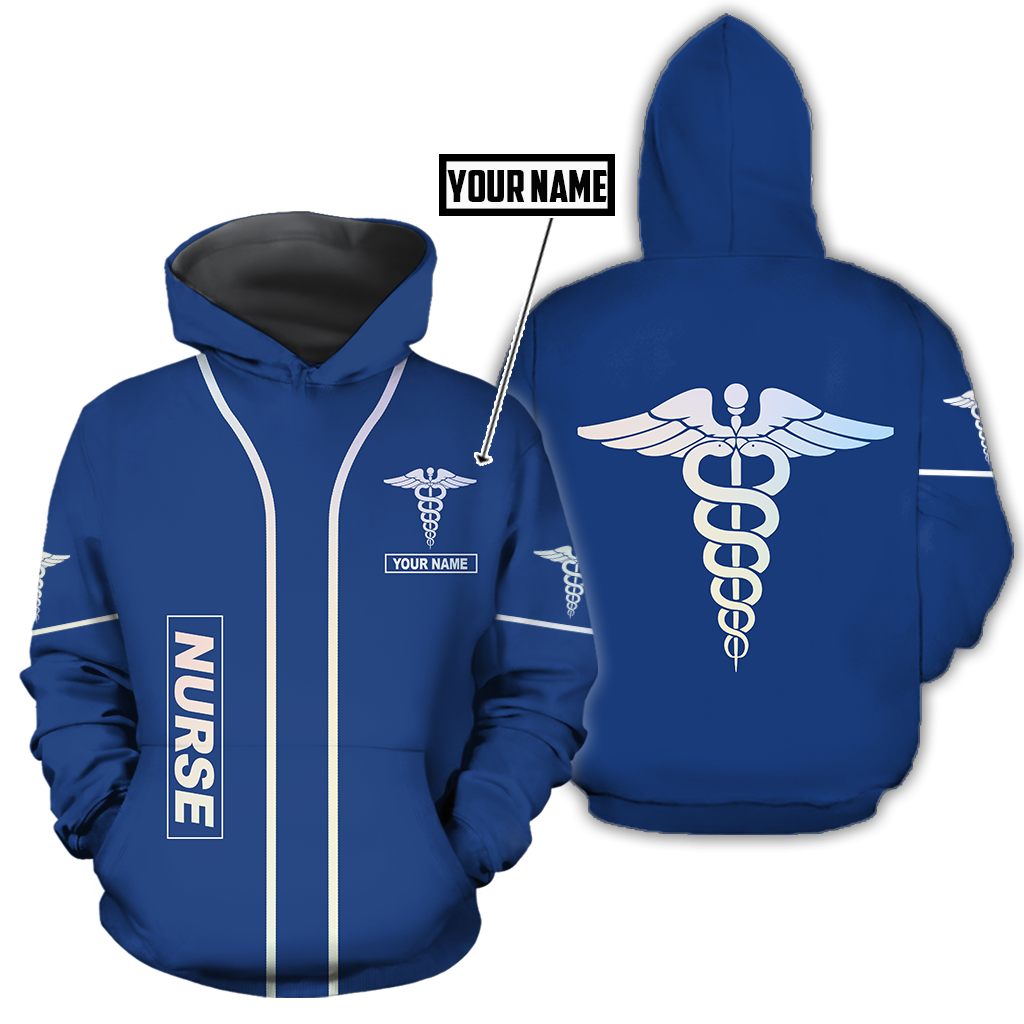 Premium Nurse Customize 3D All Over Printed Unisex Shirts