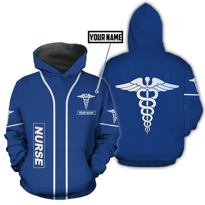 Premium Nurse Customize 3D All Over Printed Unisex Shirts