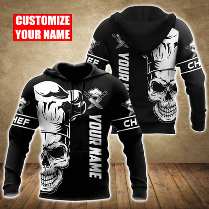 Custom Name Master Chef 3D All Over Printed Unisex Shirts