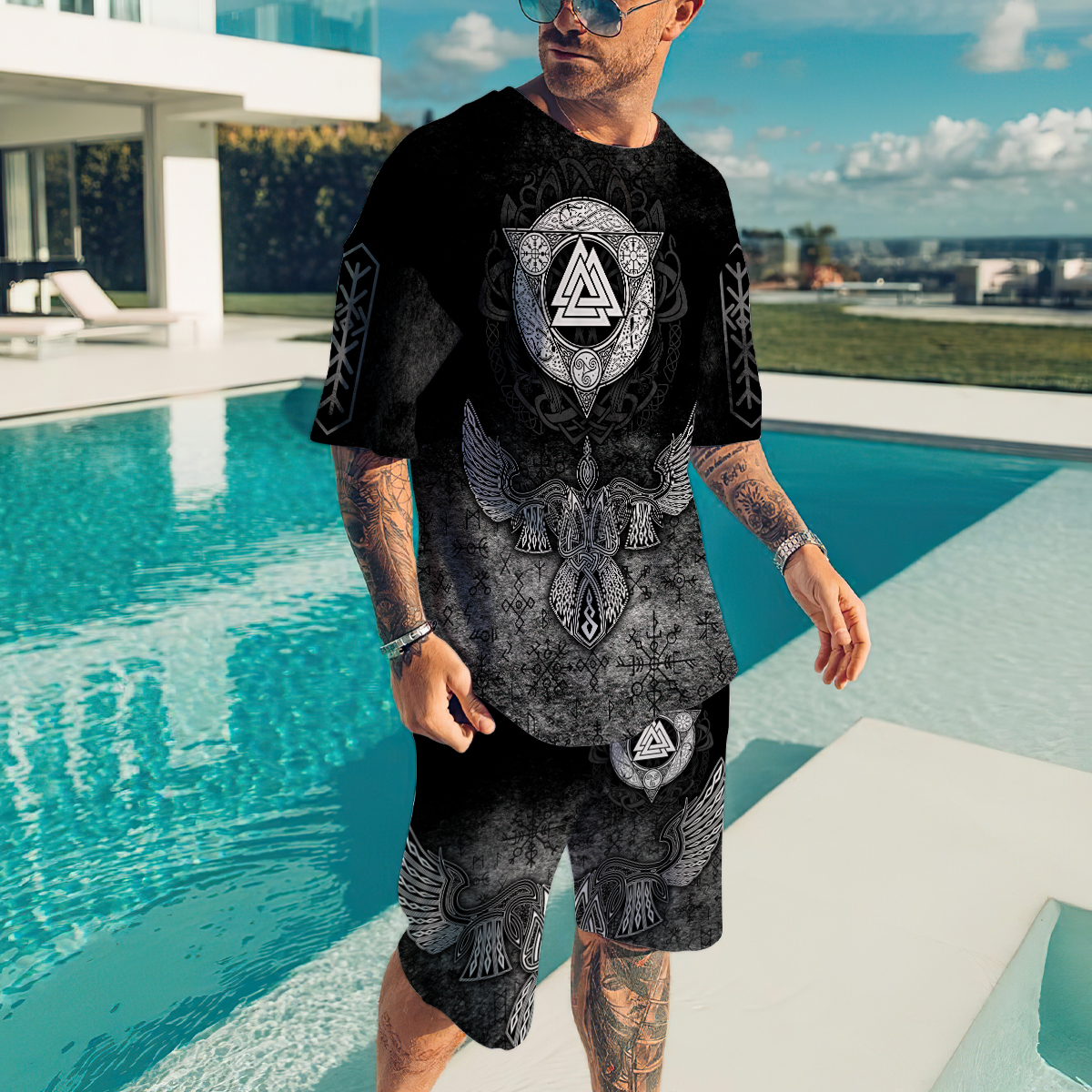 Viking Combo T-Shirt + Board Short