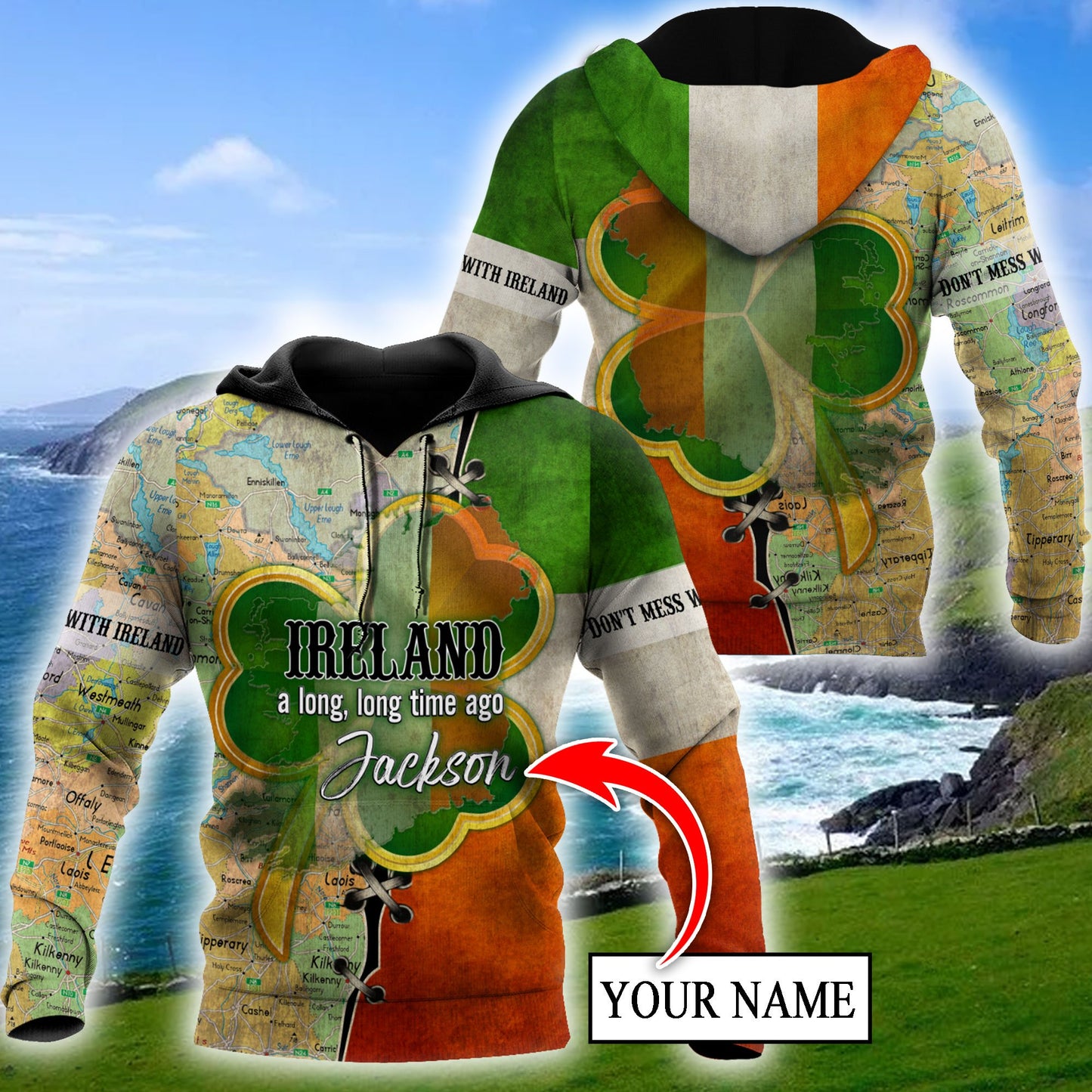 3D All Over Printed  Irish  St Patrick Day Unisex Shirts NTN17022105 Custom Name XT