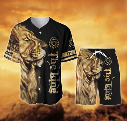 The King Combo Baseball Shirt + Board Short
