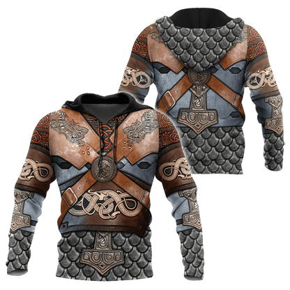 Viking Armor 3D All Over Printed Unisex Shirts