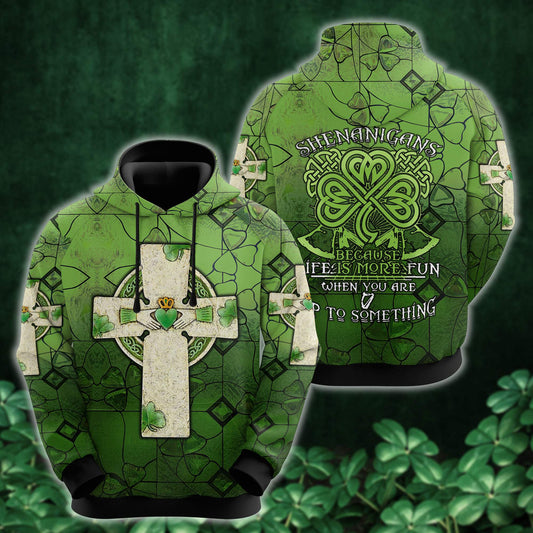 Irish Saint Patrick Day 3D All Over Printed Unisex Shirt